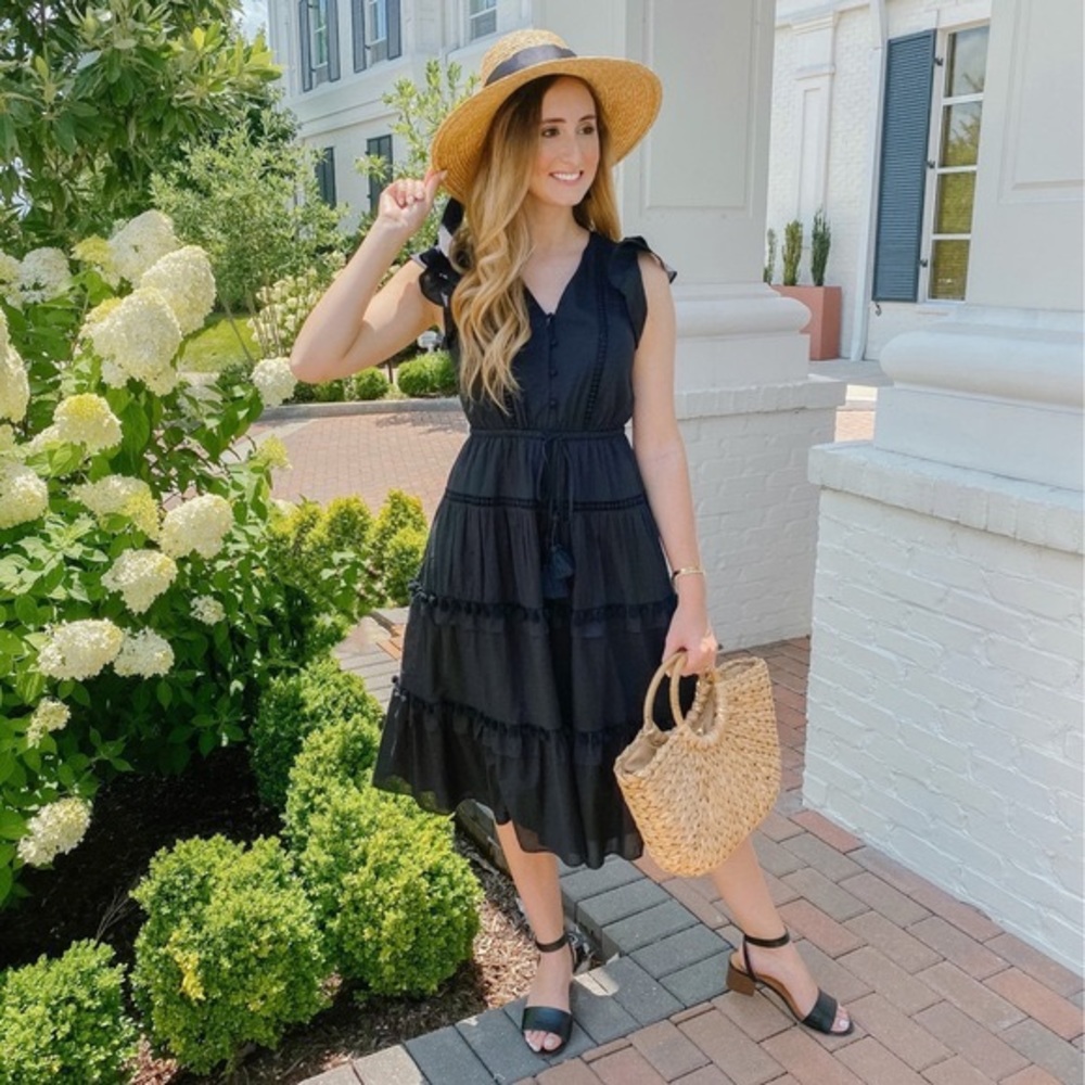 🆕 J. Crew Pom-Pom Dress Cotton Voile - Picture 3 of 5